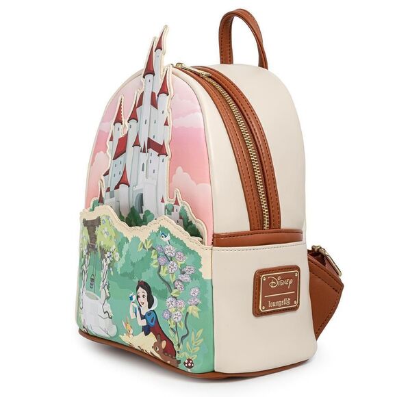 Loungefly Disney Snow White and Castle Mini Backpack - Picture 2 of 5